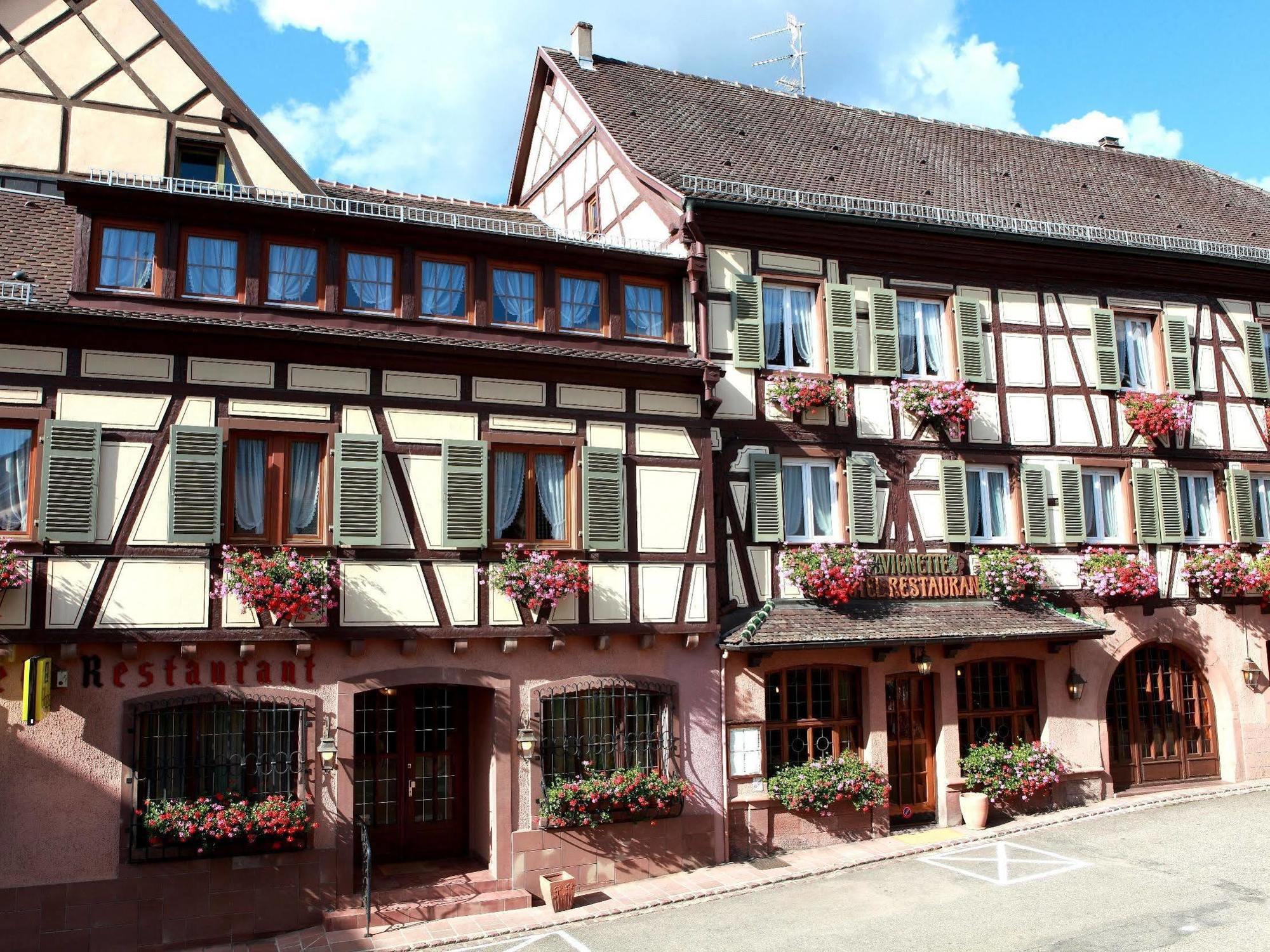 סנט היפולייט Hotel A La Vignette - Colmar-Nord מראה חיצוני תמונה